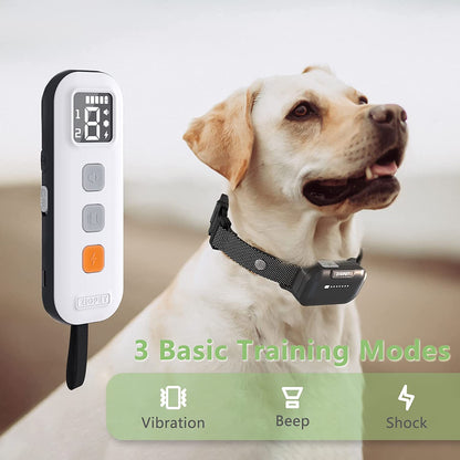 New Dog Training Shock Collar w/Remote 1000ft Range Adjustable for Small, Medium, or Large Dogs FREE Shipping