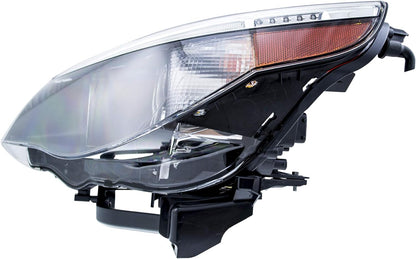 HELLA 008673111 Halogen Headlight Assembly, BMW 5 Series (E60, E62), Driver's Side