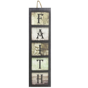 Inspiring Faith Canvas Wall Decor - Add Warmth & Peace to Your Home