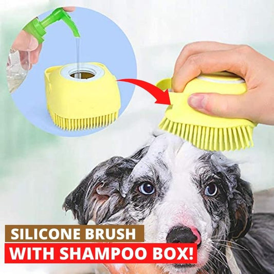 2 Pack BrushPro-Dog Bath Brush